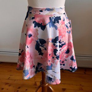 Mini Pink Floral Skirt - Charlotte Russe NWT